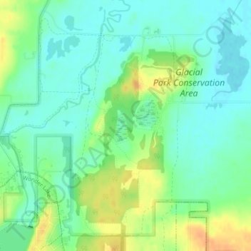 6316 topographic map, elevation, terrain