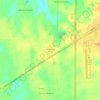 Whispering Pines topographic map, elevation, terrain