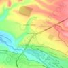 Carretera Panamericana Sur topographic map, elevation, terrain