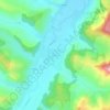 Romita topographic map, elevation, terrain