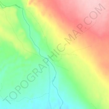 Storåbränna topographic map, elevation, terrain