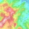 Gomesende topographic map, elevation, terrain