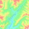 Los Sauces topographic map, elevation, terrain