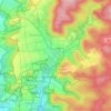 Altershausen topographic map, elevation, terrain