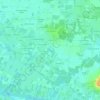 Méziers topographic map, elevation, terrain