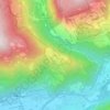 Giova topographic map, elevation, terrain