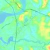 Nallur topographic map, elevation, terrain