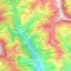 Koara topographic map, elevation, terrain