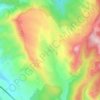 Sălicea topographic map, elevation, terrain