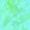 Borsea topographic map, elevation, terrain