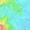 Villaggio Giardino topographic map, elevation, terrain