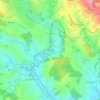 Kemating topographic map, elevation, terrain