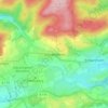 Gondelsheim topographic map, elevation, terrain