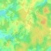 Le Villarnier topographic map, elevation, terrain
