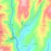 El Troje Columbe Colta topographic map, elevation, terrain