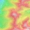 Setzberg topographic map, elevation, terrain