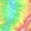 Savoniero topographic map, elevation, terrain