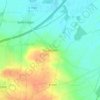 Fuchshain topographic map, elevation, terrain