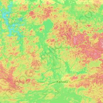 Tower Island topographic map, elevation, terrain