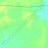Doñana topographic map, elevation, terrain