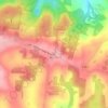 Red Hill topographic map, elevation, terrain