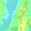 Dairy Valley topographic map, elevation, terrain