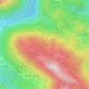 Bentosa topographic map, elevation, terrain