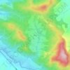 Rosa topographic map, elevation, terrain