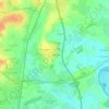 La Maugetterie topographic map, elevation, terrain