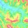 Mereta topographic map, elevation, terrain