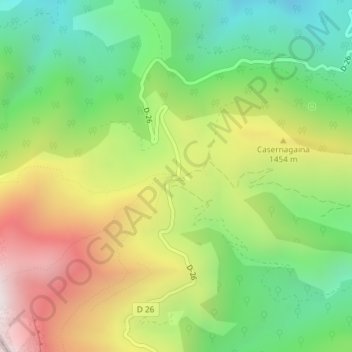 Erroimendy 1350m topographic map, elevation, terrain
