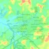Capanema topographic map, elevation, terrain