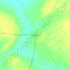 Colobane topographic map, elevation, terrain