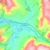 Llanbrynmair topographic map, elevation, terrain