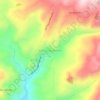 Salinas de Bolívar topographic map, elevation, terrain