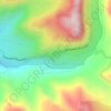 El 8 topographic map, elevation, terrain