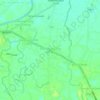 Kampung Gong Nering topographic map, elevation, terrain