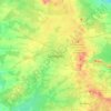 Camagüey topographic map, elevation, terrain