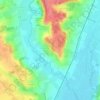 Le Chaudron topographic map, elevation, terrain
