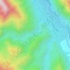 Guayacán topographic map, elevation, terrain