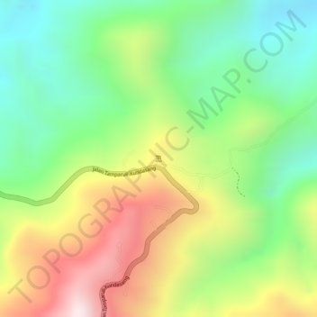 Murug-Turug topographic map, elevation, terrain
