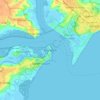 Harwich topographic map, elevation, terrain