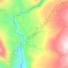 Kibber topographic map, elevation, terrain