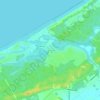 Port Franks topographic map, elevation, terrain