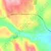 Priddis Greens topographic map, elevation, terrain