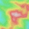 Hamilton Mountain topographic map, elevation, terrain