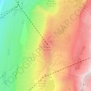3828902 - 1 topographic map, elevation, terrain