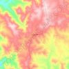 Flagstaff topographic map, elevation, terrain
