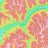 Nelson topographic map, elevation, terrain