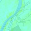 Paminggir topographic map, elevation, terrain